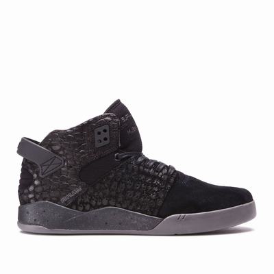 Supra SKYTOP III - Miesten Matalavartiset Tennarit - Mustat